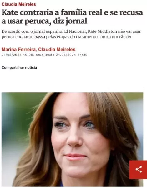 外媒曝凯特王妃戴假发遮化疗后遗症？出席活动发色频繁变化，网友：哪个头发才是真的？-第19张图片-