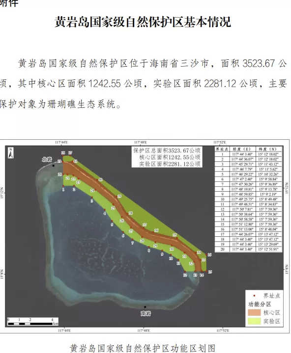 黄岩岛国家级自然保护区获批,范围和功能分区也定了-第2张图片- 黄岩岛国家级自然保护区获批,范围和功能分区也定了-第2张图片-