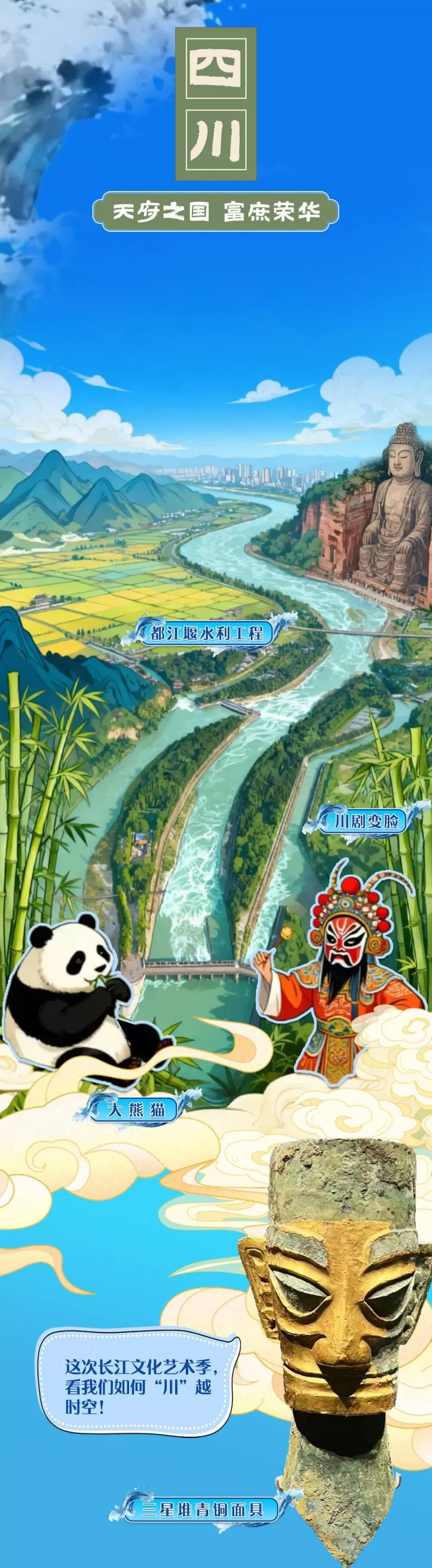 长图｜一眼千年，国宝“话”长江-第4张图片-