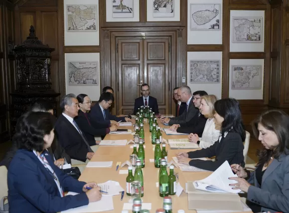 王毅同奥地利外长迈因尔—赖辛格会谈-第2张图片-