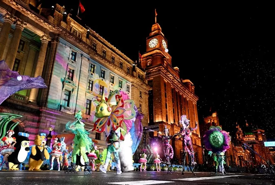 第36届上海旅游节大巡游活动拉开帷幕,陈吉宁龚正参加启动活动-第1张图片- 第36届上海旅游节大巡游活动拉开帷幕,陈吉宁龚正参加启动活动-第1张图片-