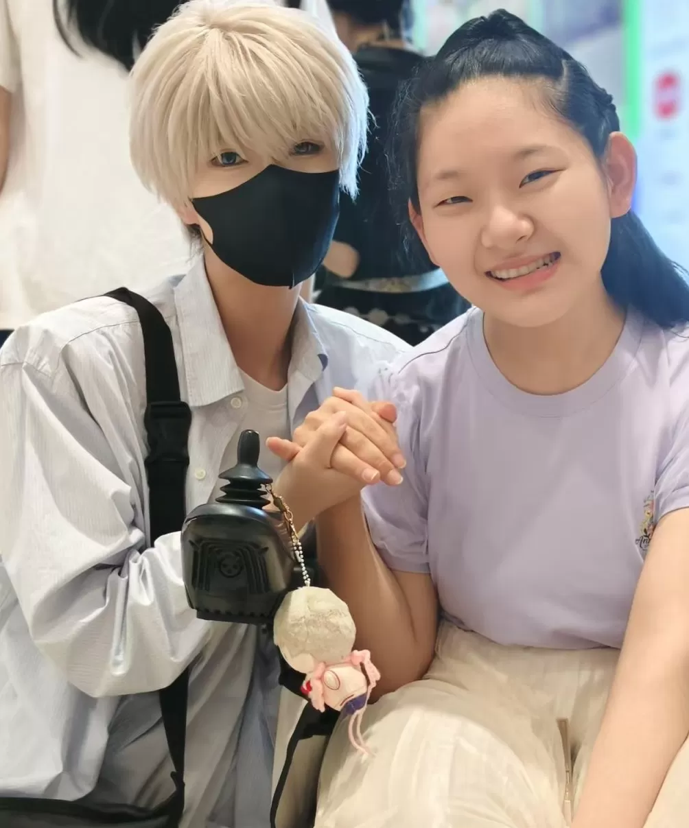 乙女游戏展里的脑瘫女孩，开着轮椅驶向“爱人”-第3张图片-