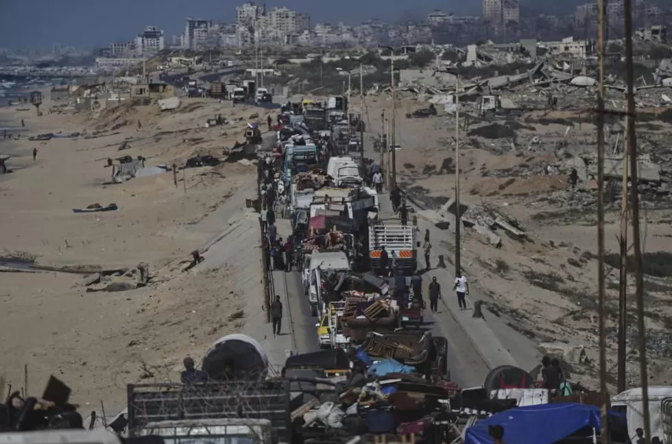 以军密集空袭加沙，美以将讨论围困加沙城等计划-第1张图片-