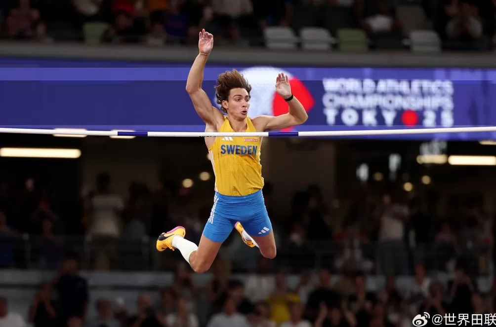 6米30！杜普兰蒂斯第14次打破男子撑竿跳世界纪录-第1张图片-