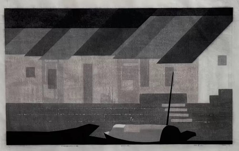 以刻刀为笔，上海与新疆版画艺术家书写时代答卷-第3张图片-