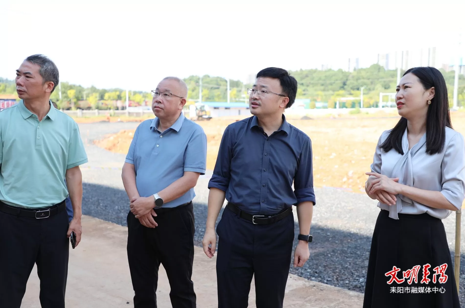 十年烂尾工程项目重启，耒阳市委书记再赴施工现场“督战”-第2张图片-