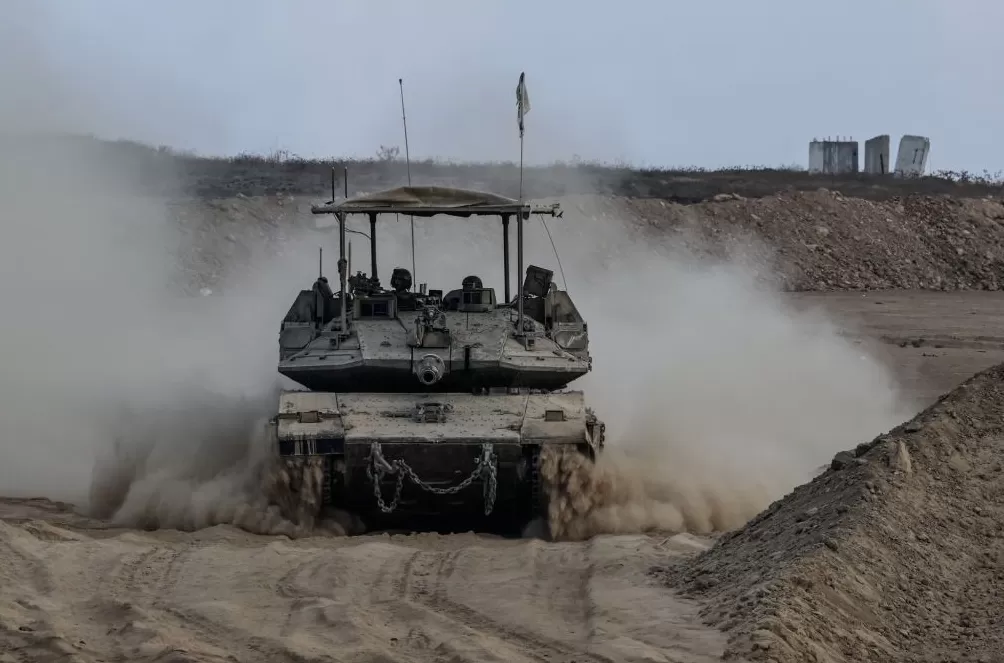 第1现场｜加沙城遭以军地面攻击，目击者：坦克尚未深入市区-第3张图片-