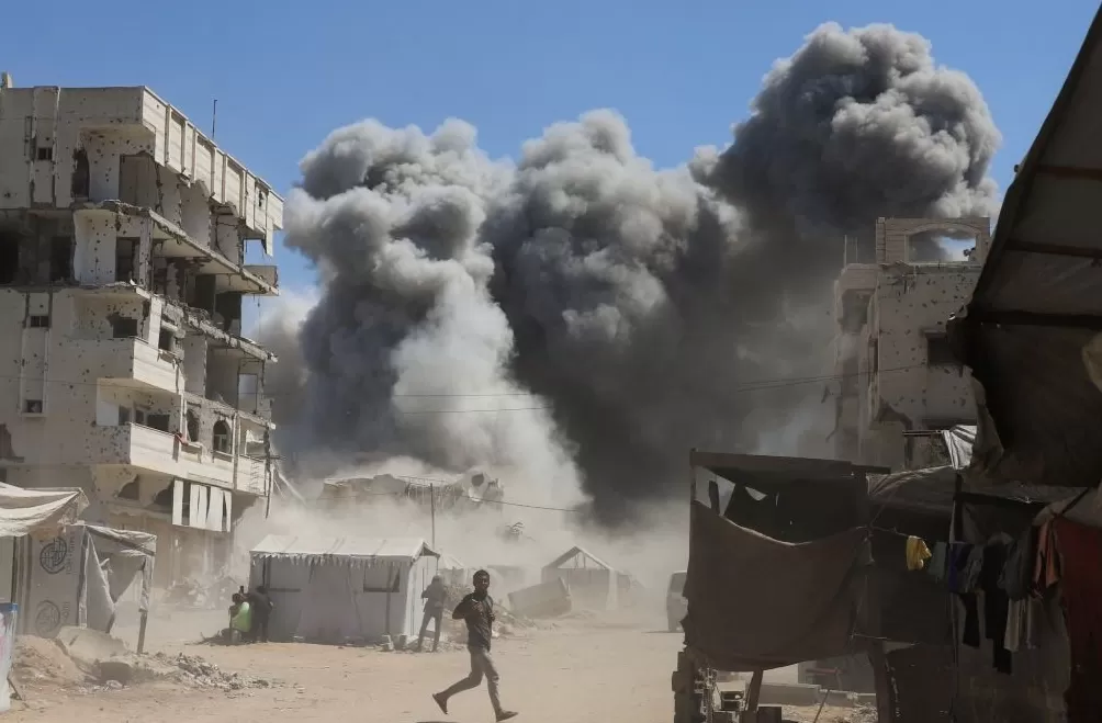 第1现场｜加沙城遭以军地面攻击，目击者：坦克尚未深入市区-第5张图片-