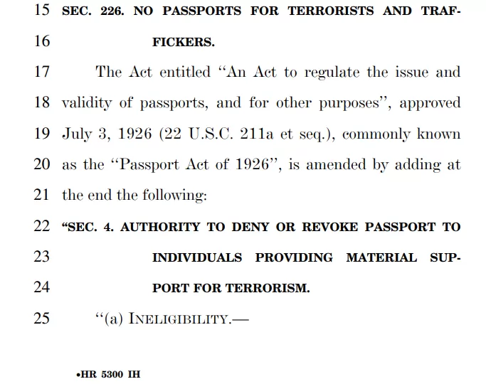 明查｜“批评以色列”就要被吊销护照？美国会这条议案说了啥？-第4张图片-