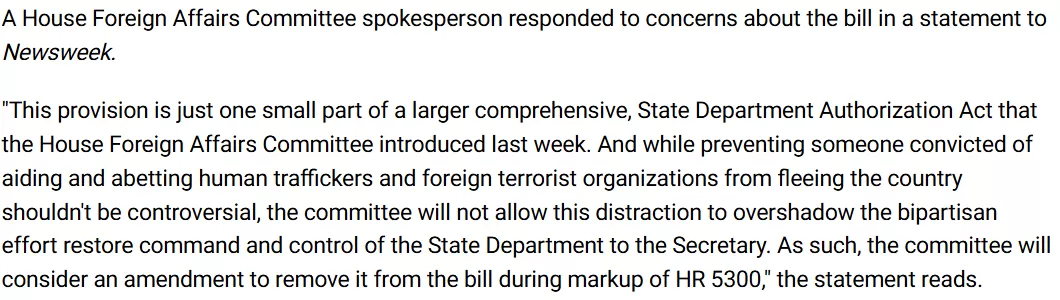 明查｜“批评以色列”就要被吊销护照？美国会这条议案说了啥？-第5张图片-