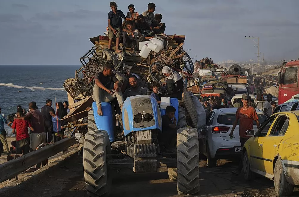 “地狱就在加沙”：百万加沙人的生死逃亡-第1张图片-