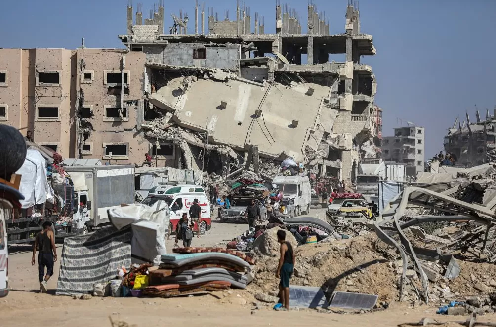 第1现场|以军攻势升级,加沙两天内超4万人流离失所-第3张图片- 第1现场|以军攻势升级,加沙两天内超4万人流离失所-第3张图片-