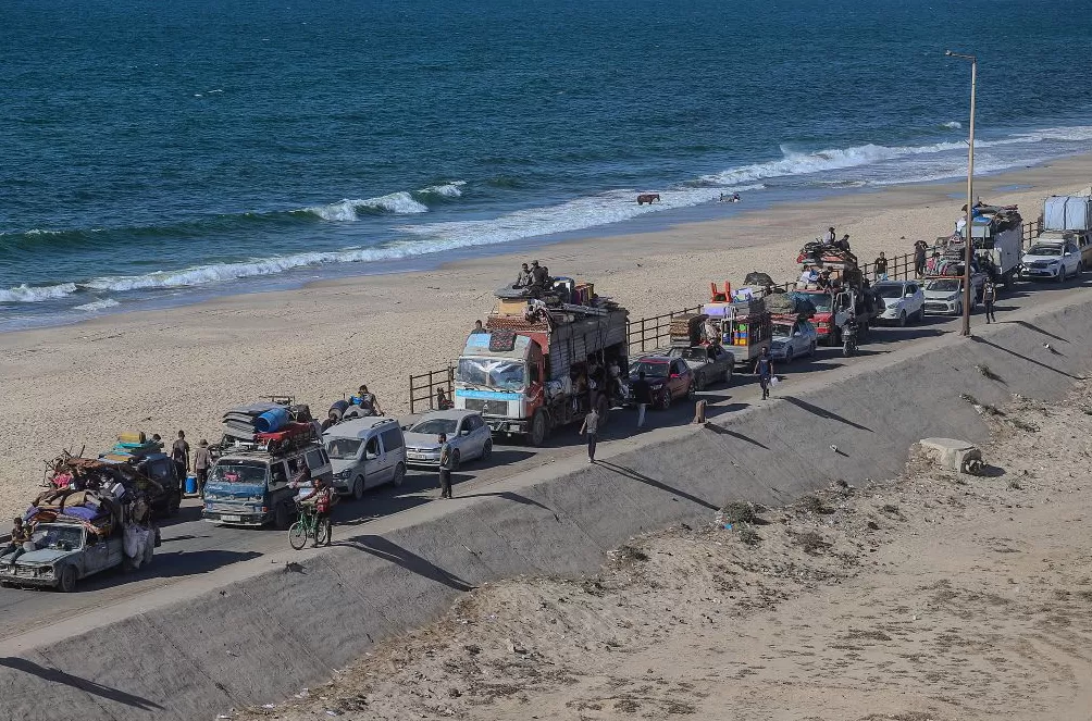 第1现场|以军攻势升级,加沙两天内超4万人流离失所-第8张图片- 第1现场|以军攻势升级,加沙两天内超4万人流离失所-第8张图片-