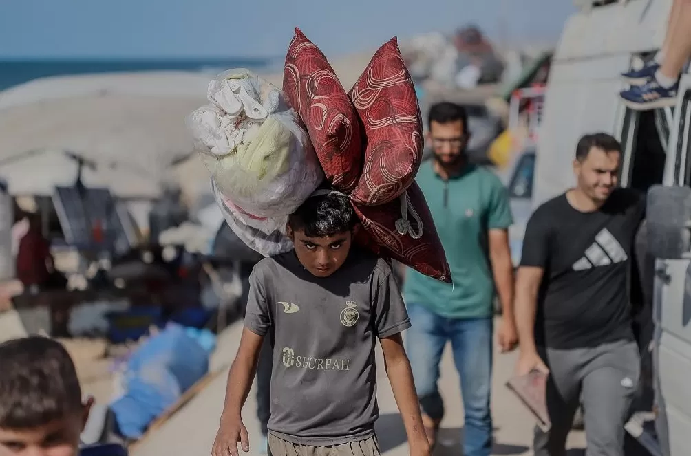 第1现场|以军攻势升级,加沙两天内超4万人流离失所-第10张图片- 第1现场|以军攻势升级,加沙两天内超4万人流离失所-第10张图片-