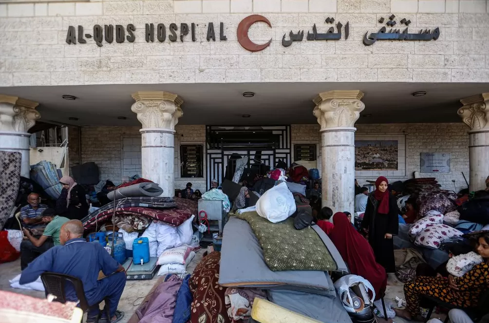 第1现场|以军攻势升级,加沙两天内超4万人流离失所-第14张图片- 第1现场|以军攻势升级,加沙两天内超4万人流离失所-第14张图片-