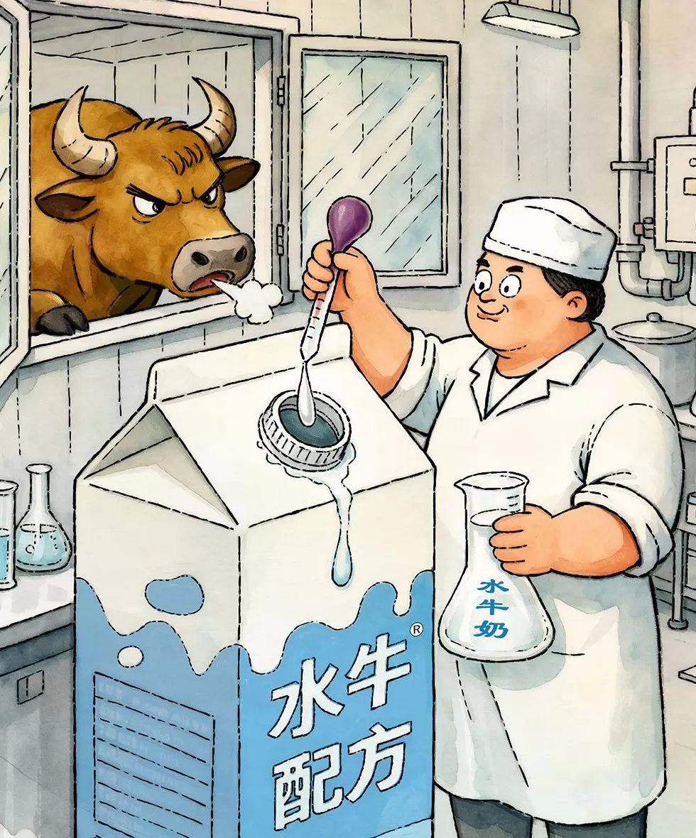 澎湃漫评｜水牛奶不能成为“注水奶”-第1张图片-
