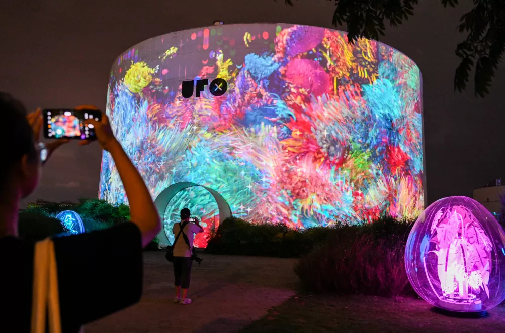 上海国际光影节：三千平方米裸眼3D投影秀照亮西岸穹顶，全球218件光影佳作齐亮相-第6张图片-