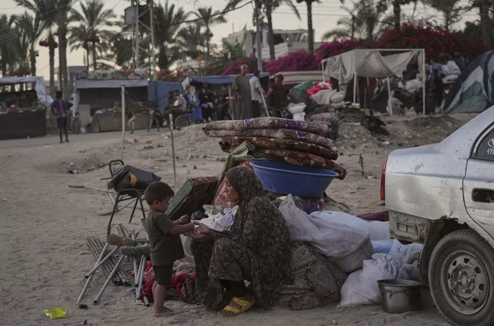 第1现场｜加沙民众逃离之路艰难，古特雷斯呼吁国际部队保护-第3张图片-