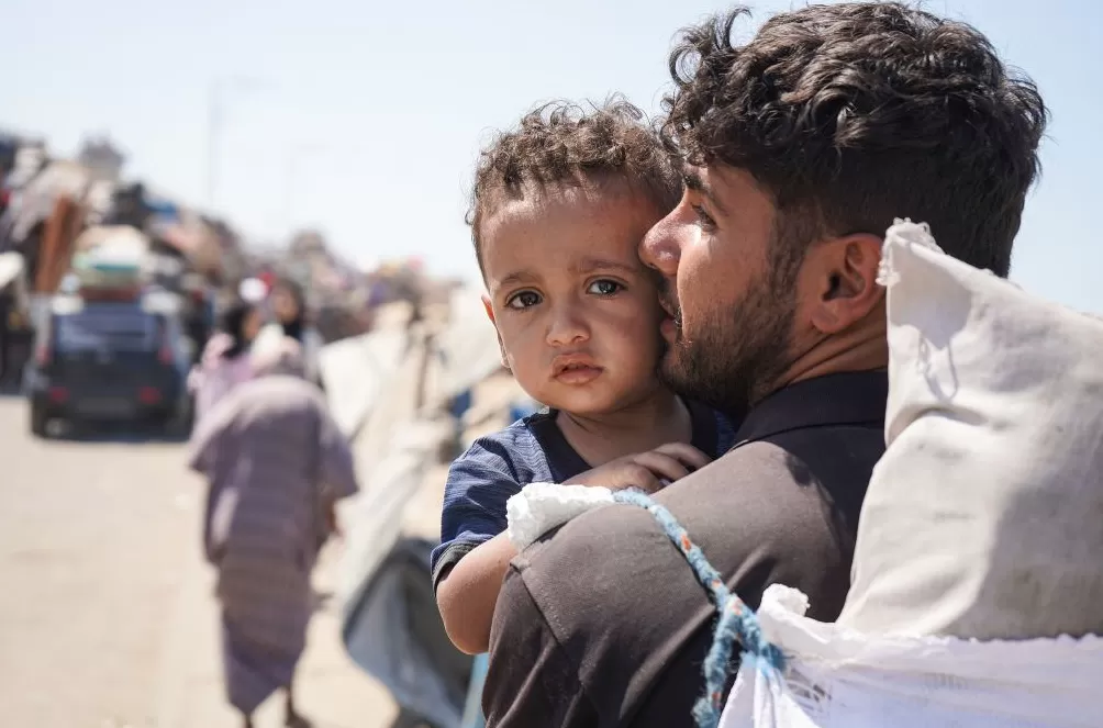 第1现场｜加沙民众逃离之路艰难，古特雷斯呼吁国际部队保护-第1张图片-