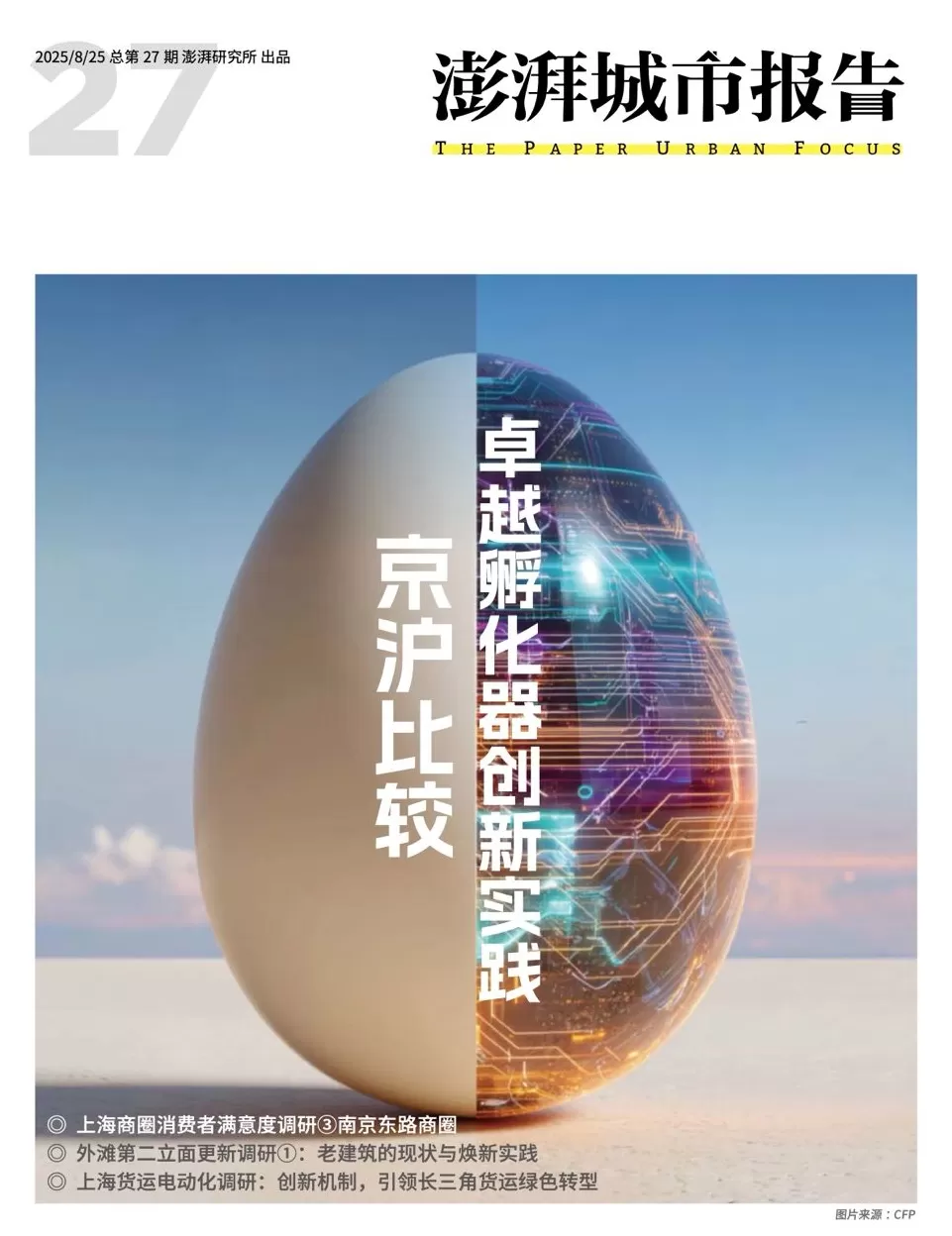 上海孵化器发展如何？欢迎订阅《澎湃城市报告》第27期-第1张图片-