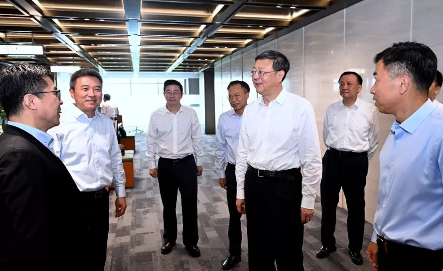 更好发挥试验田和增长极作用！陈吉宁调研临港新片区并主持召开座谈会-第4张图片-