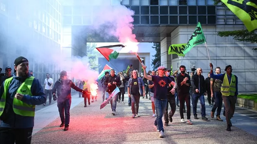 9大工会联手、预计超80万人游行，法国开始全国大罢工-第1张图片-