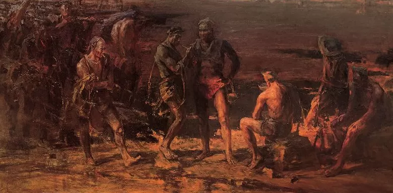 重温中国油画三十年：靳尚谊等几代油画家作品上海展出-第4张图片-