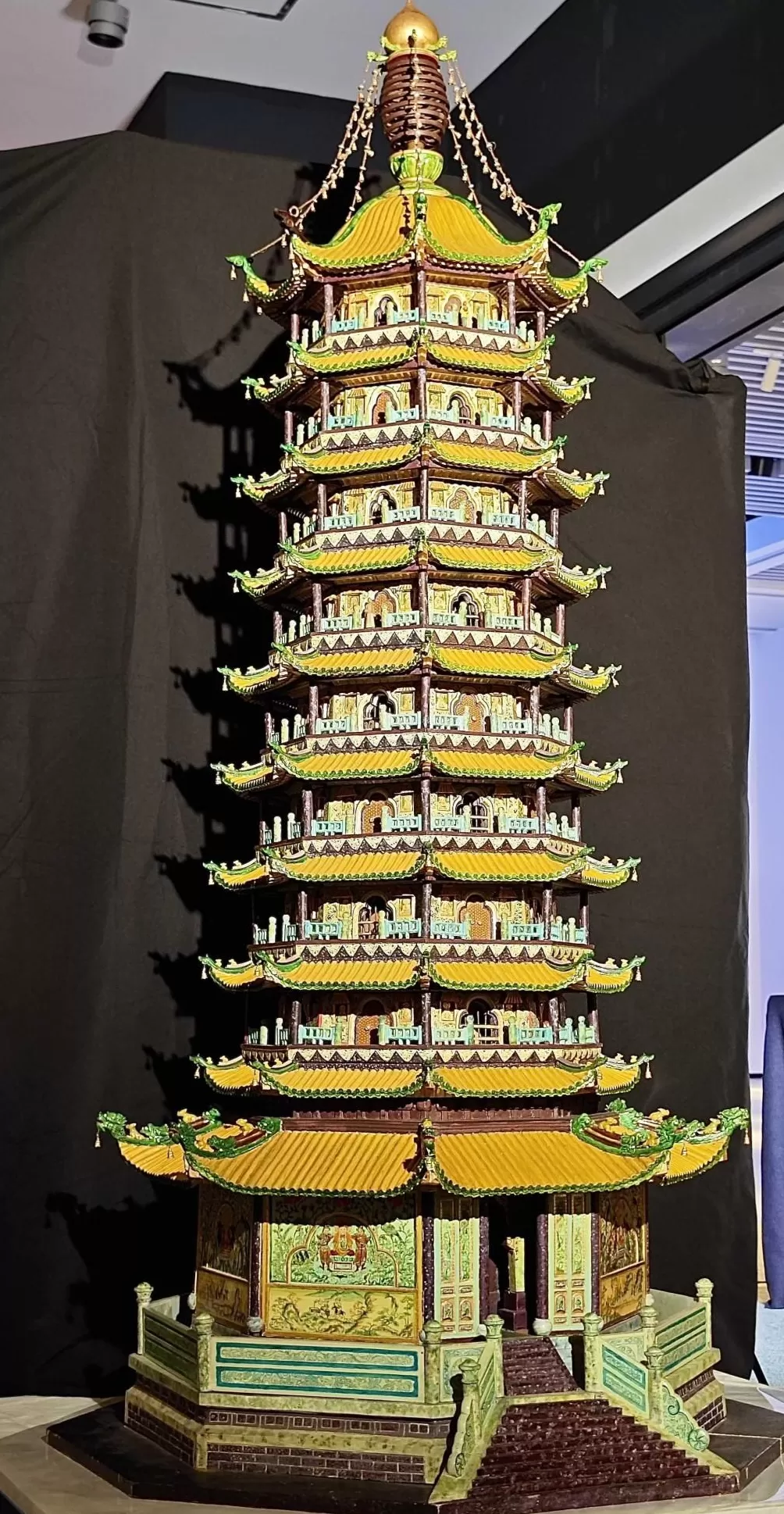 漂泊110年，“大报恩寺琉璃塔”木制模型终于回来了-第3张图片-