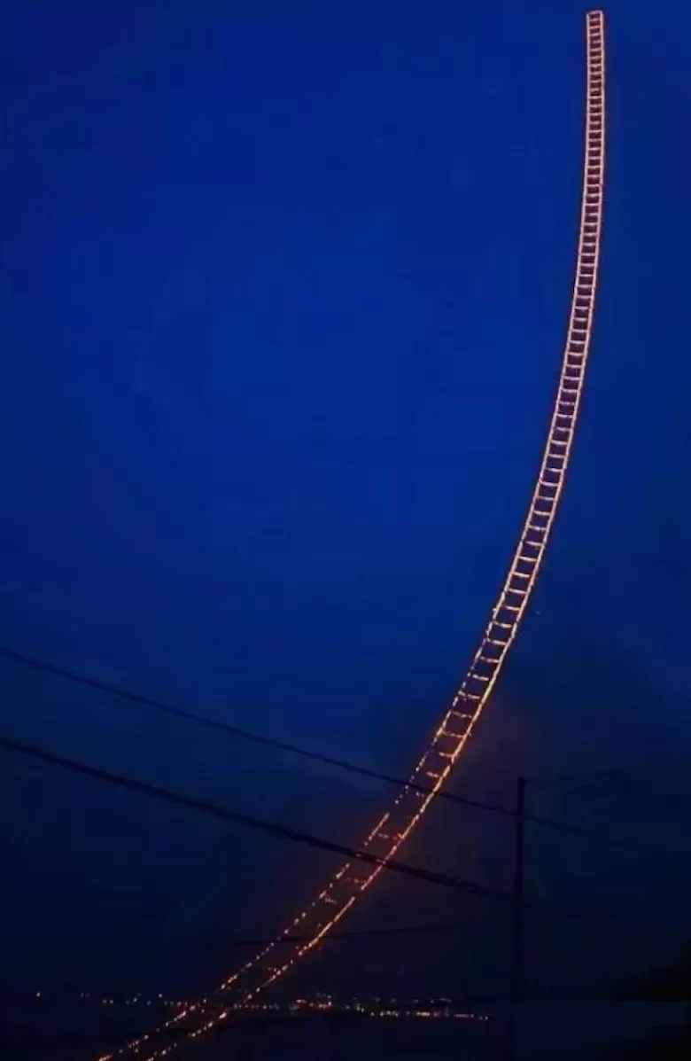 蔡国强的烟花放到喜马拉雅山脉上-第3张图片-