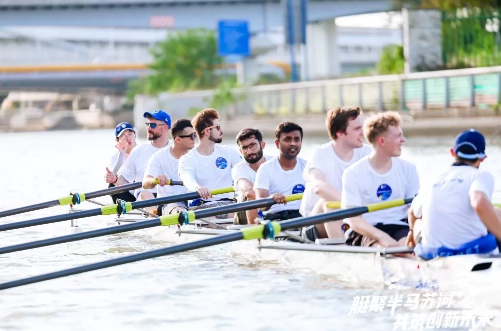 暂离科研“冷板凳”，上海青年科学家齐聚苏州河开展赛艇竞技-第3张图片-