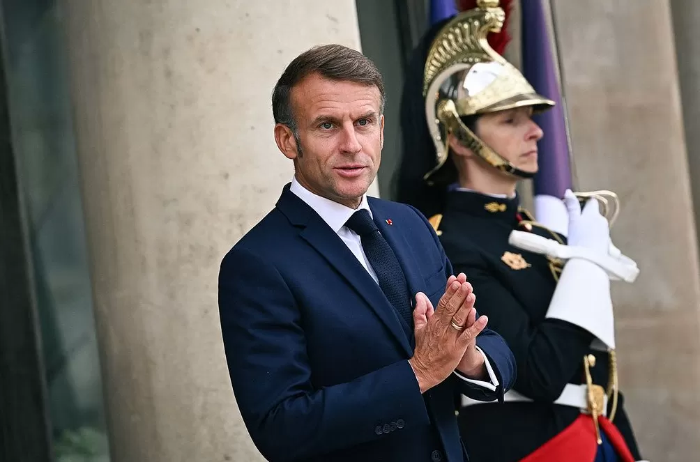 法国总统马克龙重申将在联大期间承认巴勒斯坦国-第1张图片-