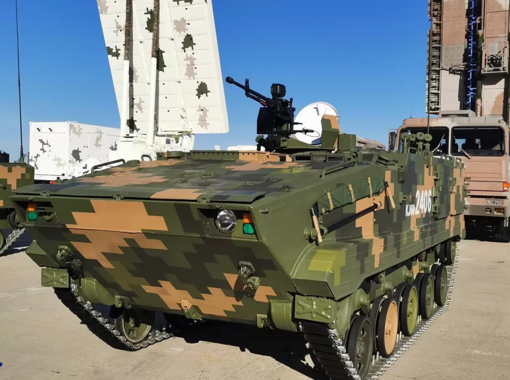 多图｜空降步兵战车、自行迫榴炮……“空降利刃”集中亮相长春航展-第3张图片-