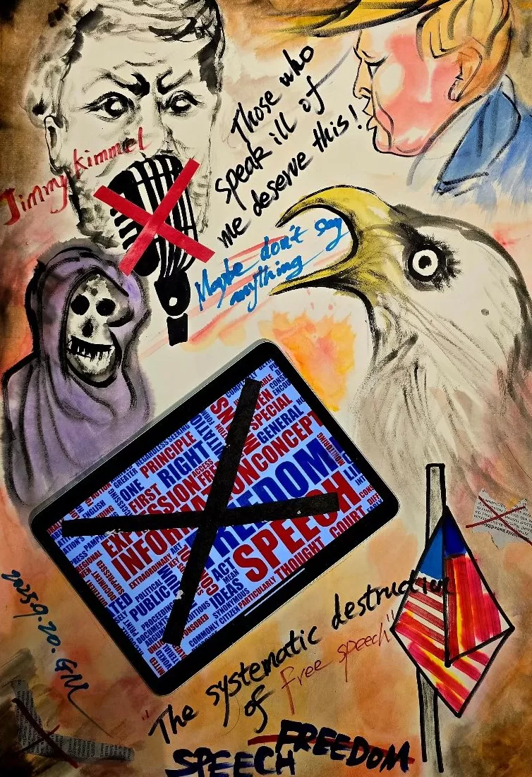 李公明︱一周画记：“吉米鸡毛秀”被停播，特朗普表示“说我坏话的都该这样”-第1张图片-