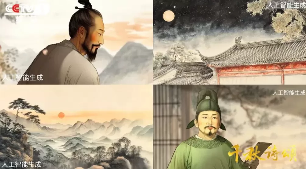 央视《千秋诗颂》上新，AI读懂了唐诗？-第3张图片-