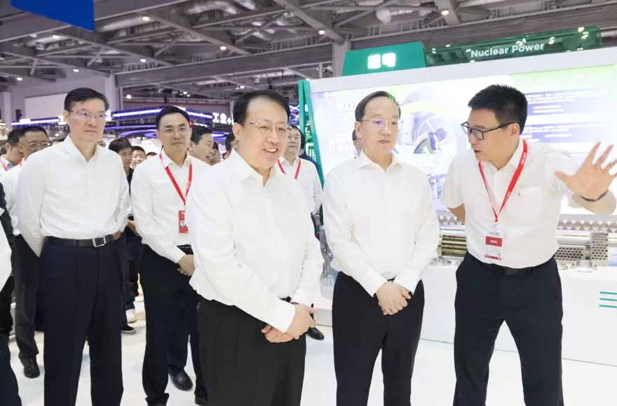 第二十五届中国国际工业博览会开幕，李乐成龚正出席-第3张图片-