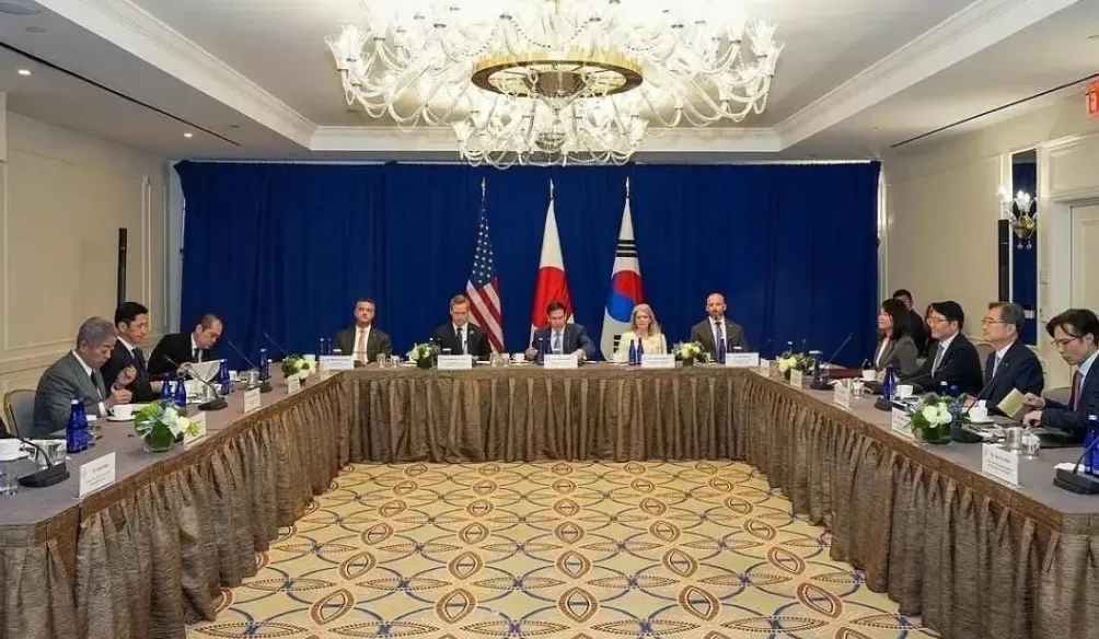 韩国总统李在明刚说完中朝俄，立即吐槽美国，问题是台湾问题怎么说？-第4张图片-