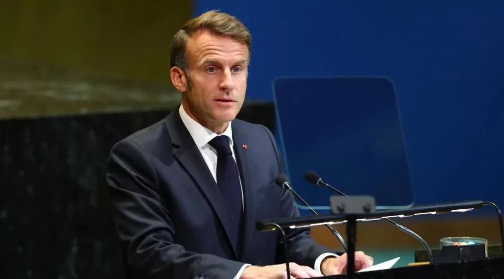 美国在联大偏袒以色列马克龙喊话特朗普-第1张图片-