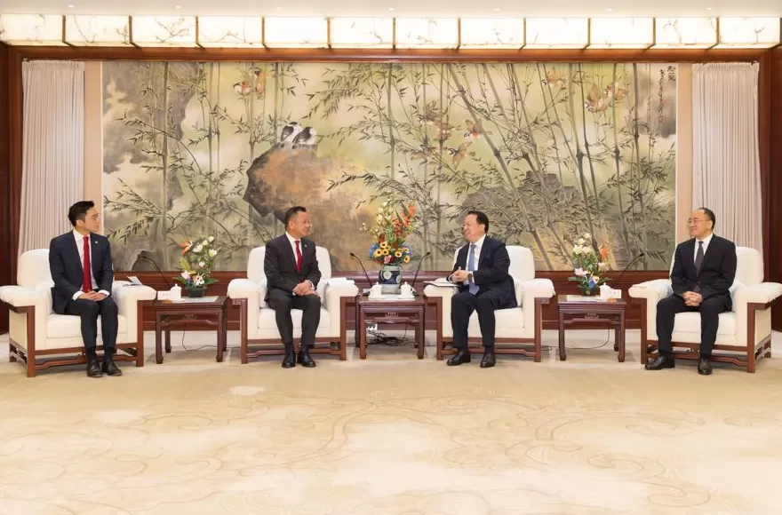 上海市长会见港区省级政协委员联谊会代表团，期待进一步促进沪港务实合作-第1张图片-