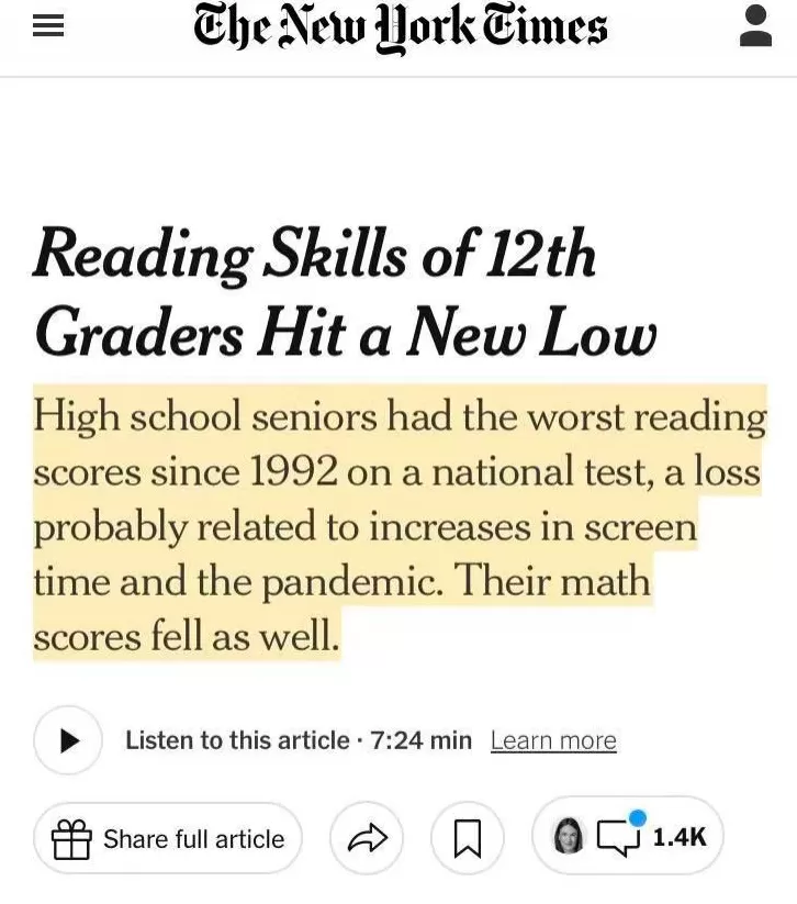 美国中学生均分创新低！华人父母震怒：花这么多钱，就这教育水平？-第9张图片-