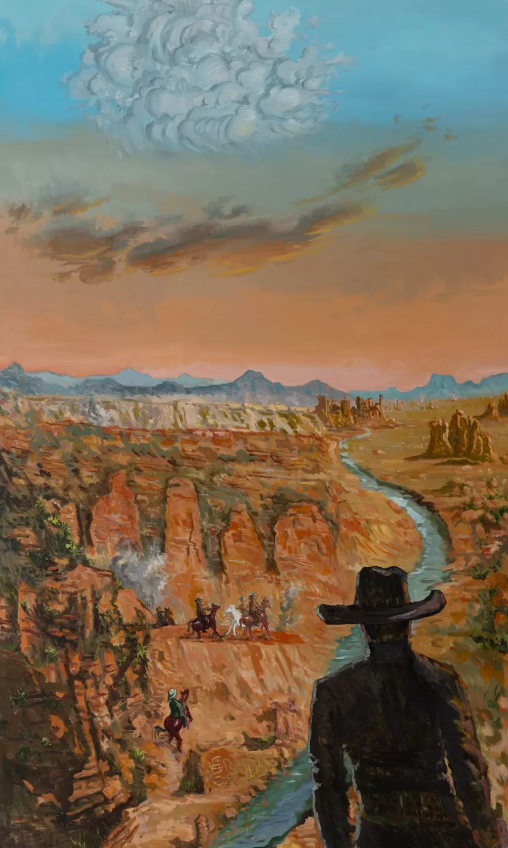 油画家倪军的“电影”-第3张图片-