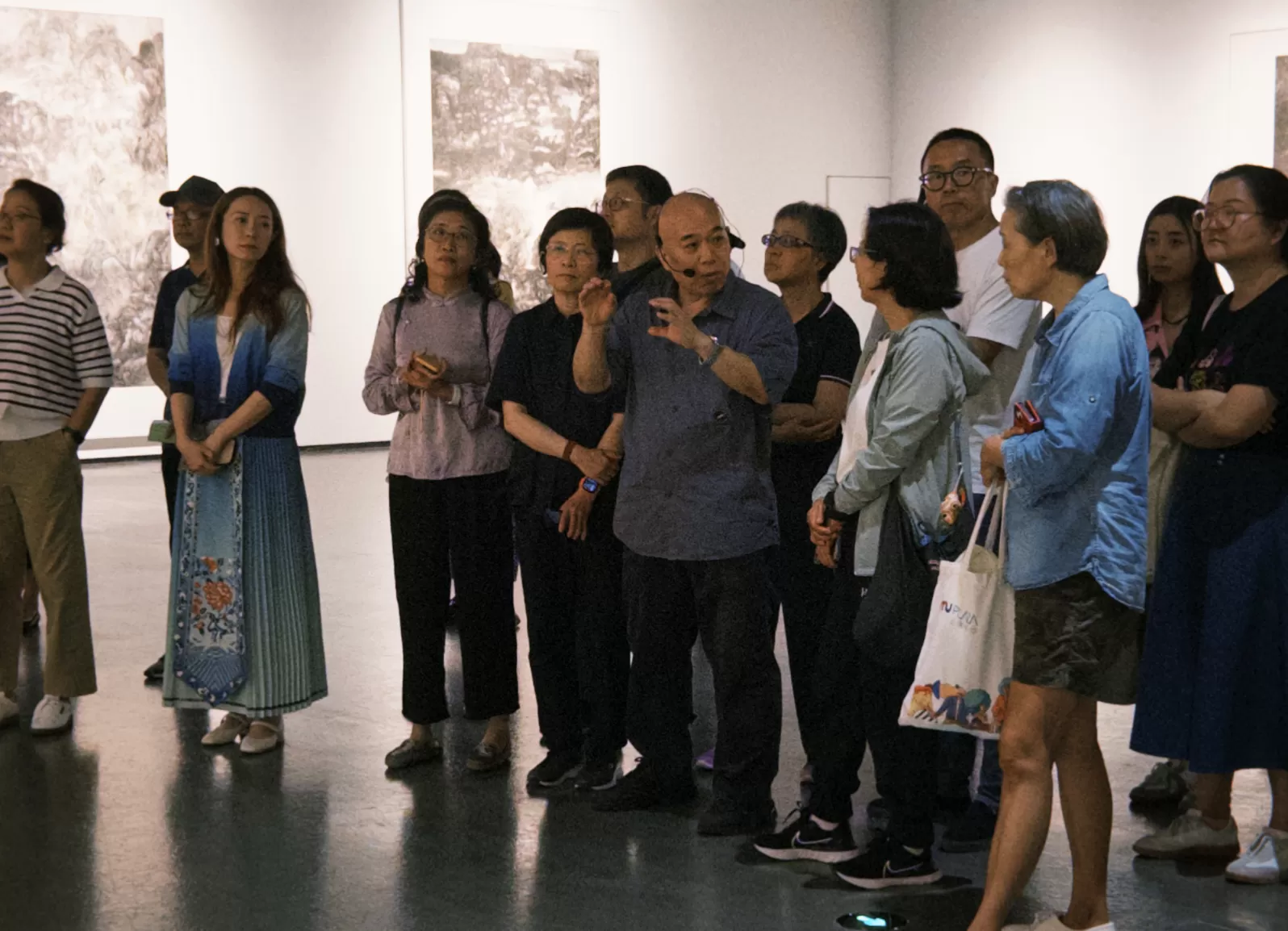 画家亲自导赏“闲梦远山”-第1张图片-