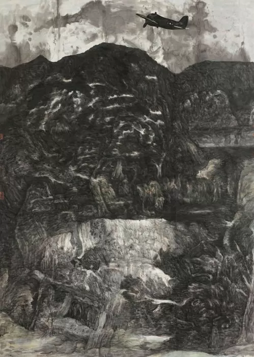 画家亲自导赏“闲梦远山”-第2张图片-