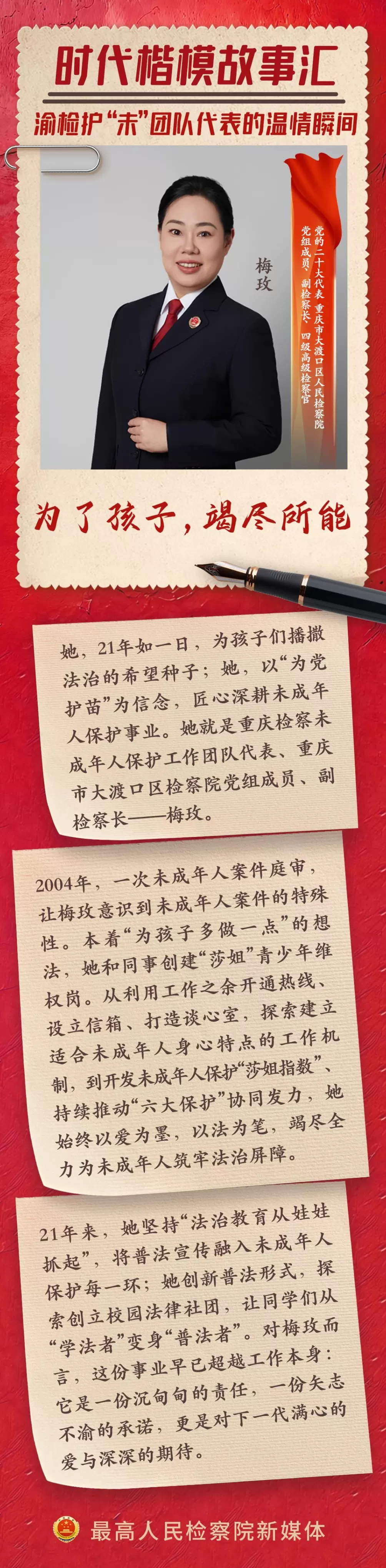 【海报】7个故事，N次感动！走进渝检护“未”团队代表的守护之旅-第1张图片-