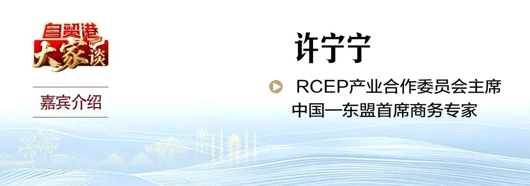 自贸港“大家”谈丨许宁宁：在“零关税”政策带动下，海南展现勃勃商机-第1张图片-