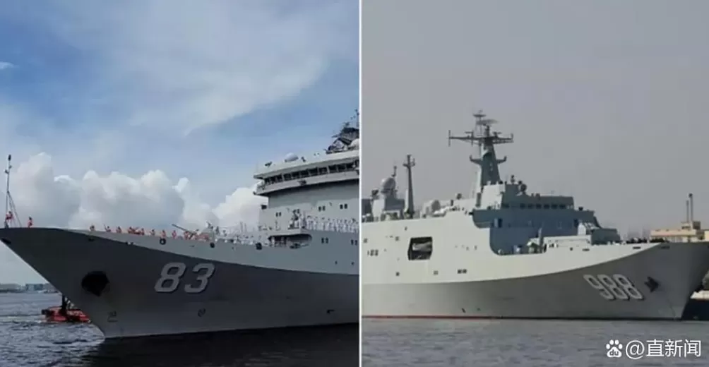 戚继光舰、沂蒙山舰访港,时点很特殊-第1张图片- 戚继光舰、沂蒙山舰访港,时点很特殊-第1张图片-