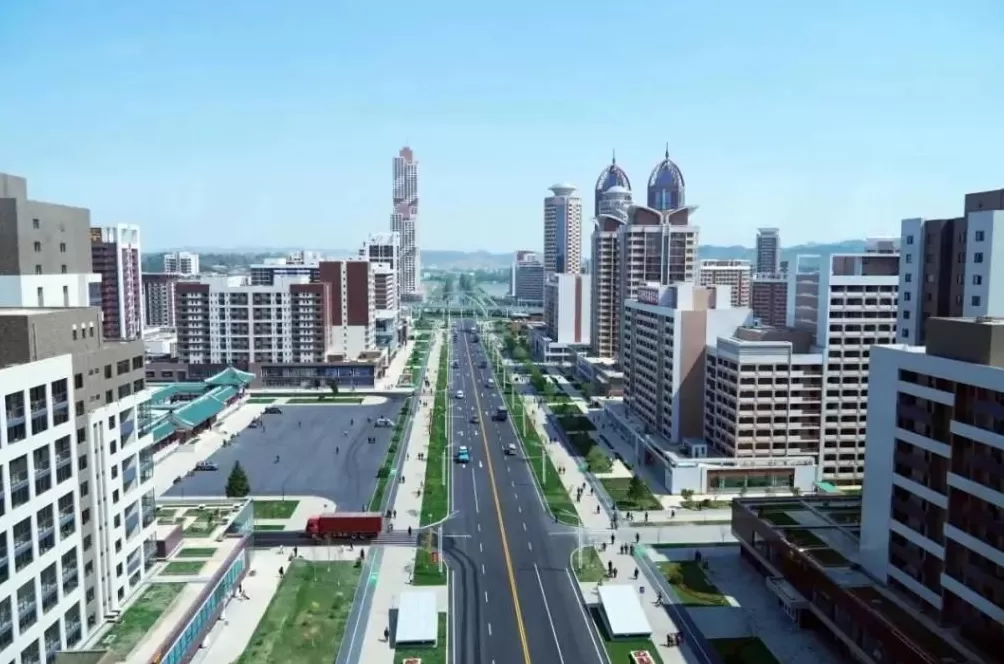 中国外交官镜头里的朝鲜：平壤建设新貌-第1张图片-