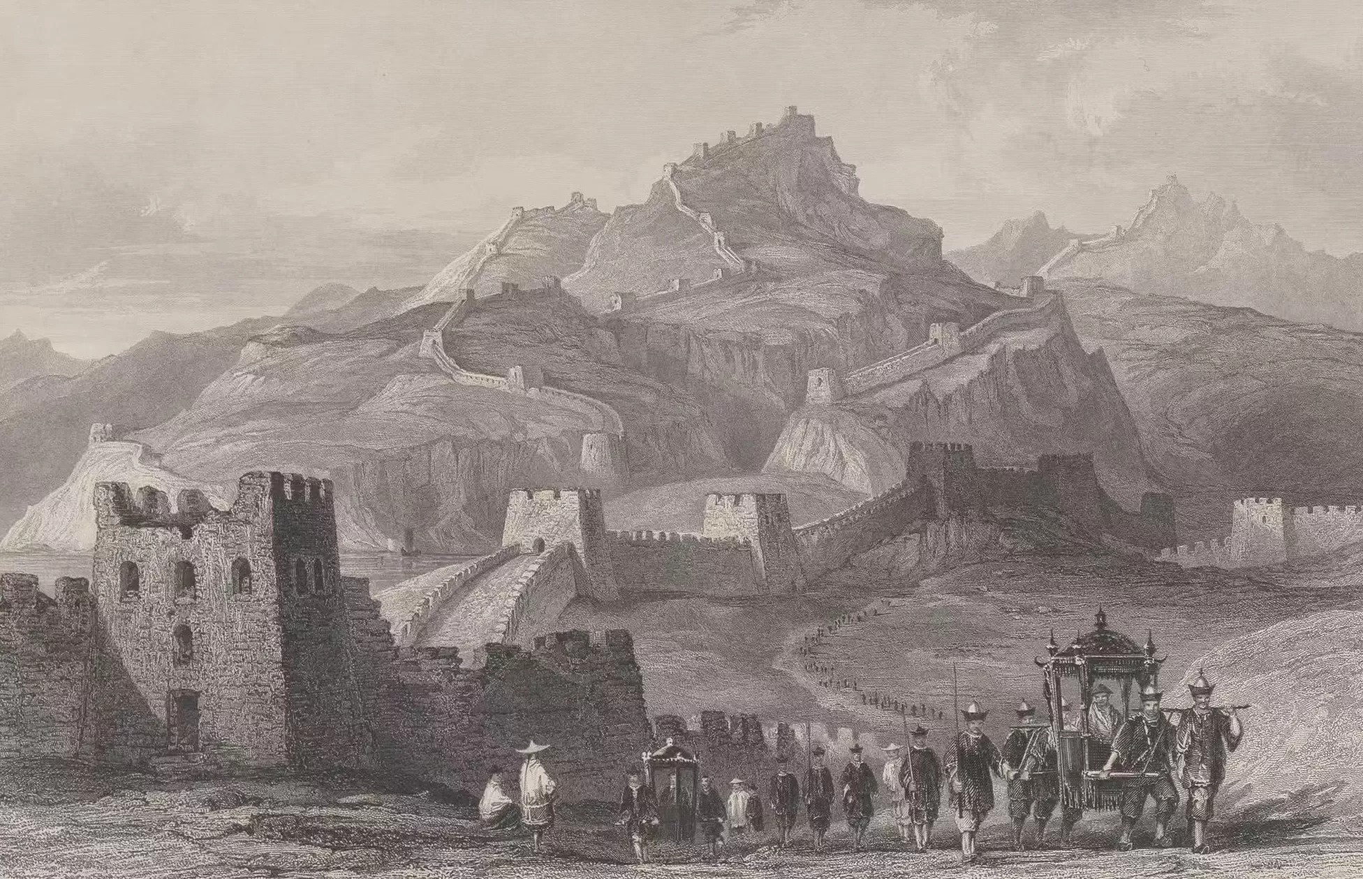 英建筑师阿罗姆铜版画展在沪启幕-第4张图片-
