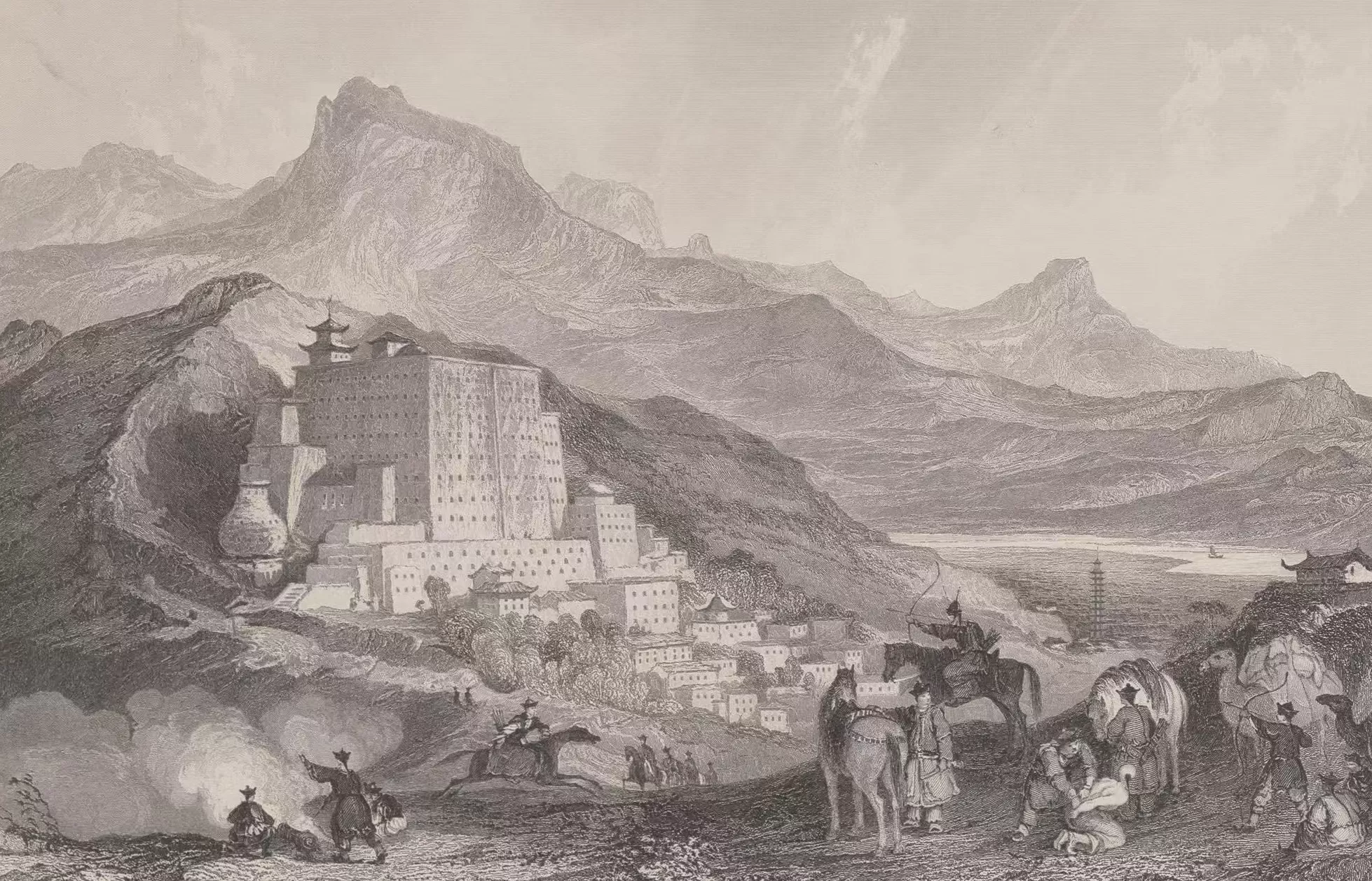 英建筑师阿罗姆铜版画展在沪启幕-第6张图片-