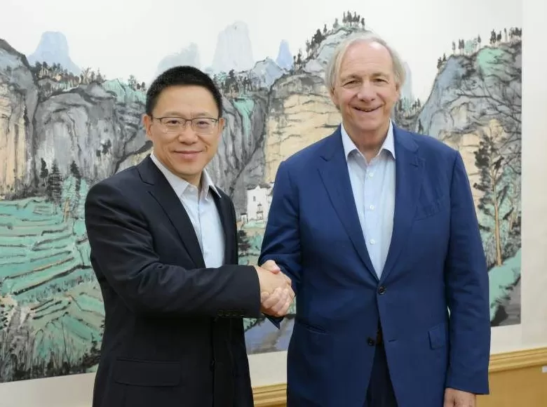 财政部副部长廖岷会见美国桥水基金创始人达利欧-第1张图片-