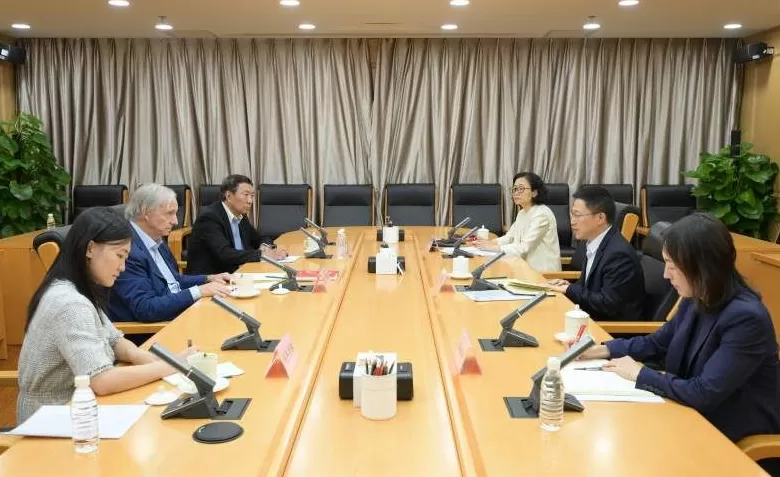 财政部副部长廖岷会见美国桥水基金创始人达利欧-第2张图片-